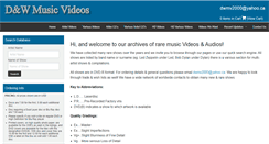 Desktop Screenshot of dw-musicvideos.com